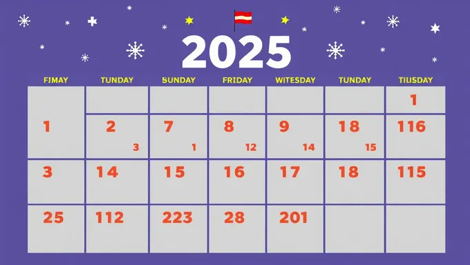 Calendario de Días Feriados Federales 2025 Publicado Oficialmente en Línea