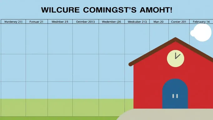 Calendario de Escuela de Wilkes 2025-2025 para Padres