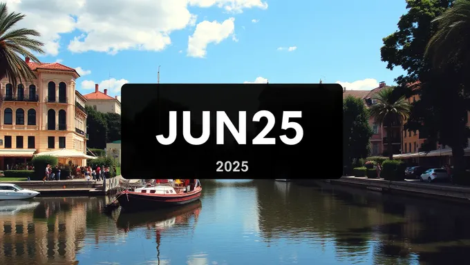 Calendario de Junio de 2025: Plantilla de Calendario de 2025