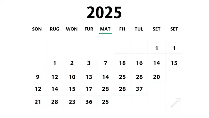 Calendario de Mayo 2025: Prepárate para un Mes Lleno de Actividades y Emociones