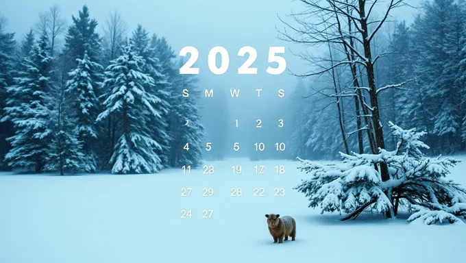 Calendario de enero de 2025 lanzado oficialmente