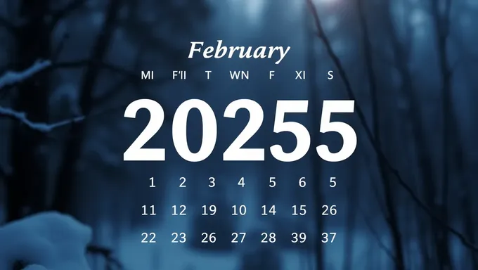 Calendario de febrero de 2025: mantén la cabeza en la tarea