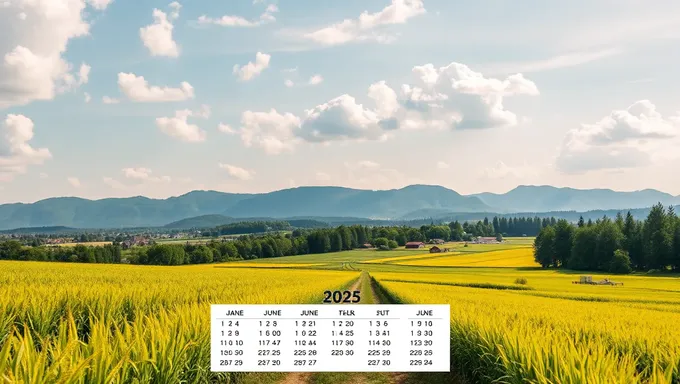 Calendario de junio 2025: planificador de calendario de junio 2025