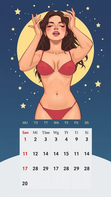 Calendario de pechos para el autocuidado