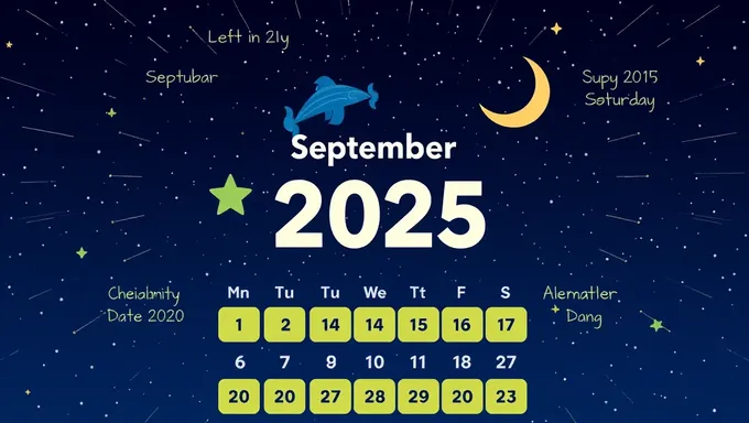 Calendario de septiembre de 2025 gratuito con festividades y eventos