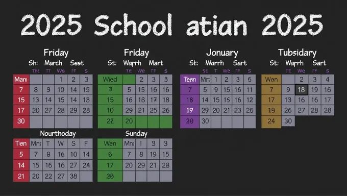 Calendario escolar de Sesd 2025-2025: ¡Está organizado y en marcha!