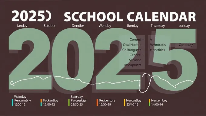 Calendario escolar oficial para 2025-2025 lanzado