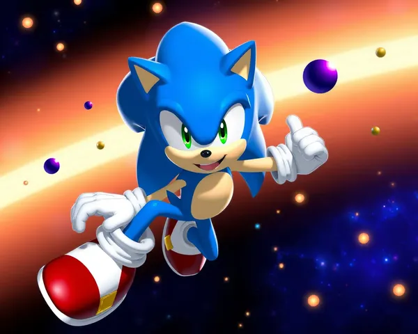 Calidad de alta definición de PNG de Sonic Azul mejorada