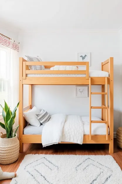 Camas estilo bunk para habitaciones de chicas