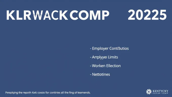 Cambios en la tasa de contribución de los empleadores de Kentucky Workers Compensation 2025