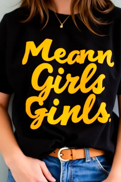 Camiseta de Mean Girls: Un Must-Have para las Aficionadas al Moda y los Fans