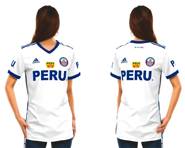 Camiseta de mujer de Perú PNG para descargar