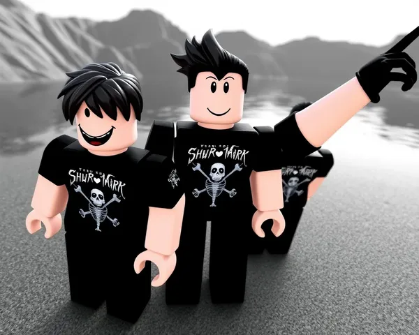 Camisetas de Roblox PNG de Slender Man ropa