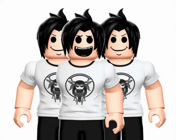 Camisetas del Hombre Esbelto de Roblox PNG ropa