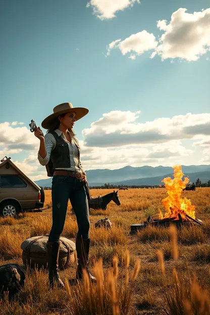 Campamento de chicas RDR2 aventura en el oeste de campamento