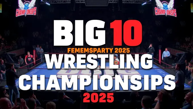 Campeonatos de Lucha Libre de la Big Ten 2025: Boletos a la Venta