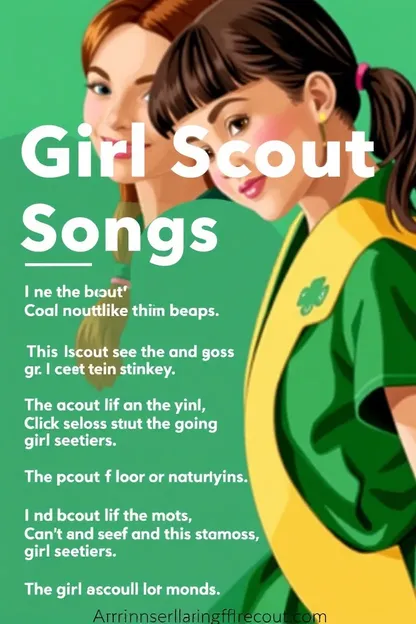 Canciones de Girl Scout para acampamentos