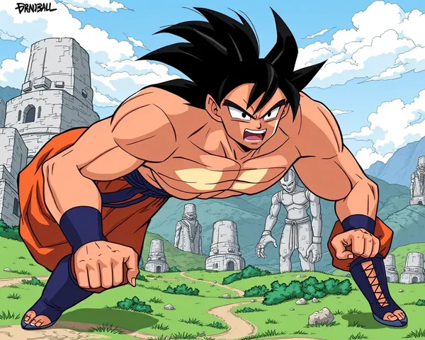 Captura de pantalla de juego de Dragon Ball PNG