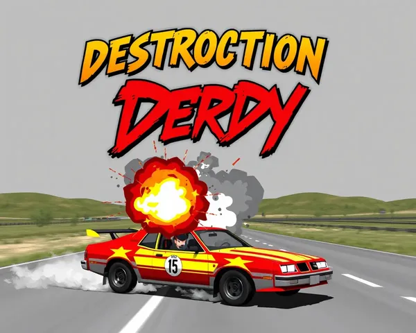 Captura en juego de PNG de Destruction Derby PS1