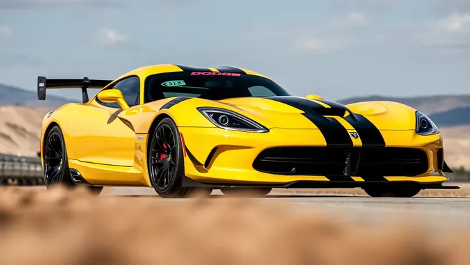 Características de Seguridad y Clasificaciones del Dodge Viper 2025