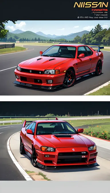 Características de diseño exterior de Nissan Skyline GT-R R34