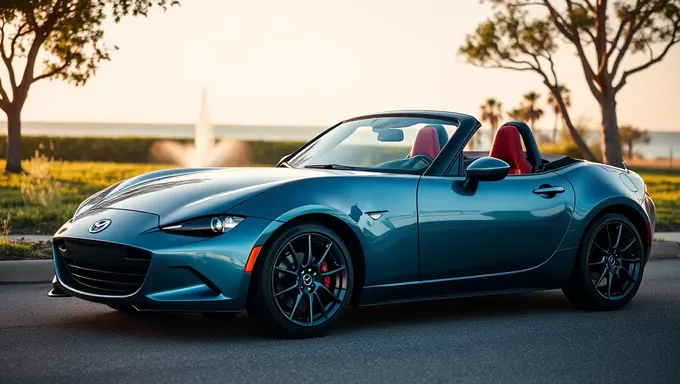 Características y calificaciones de seguridad del Mazda Mx-5 Miata 2025