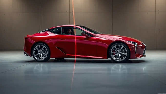 Características y clasificaciones de seguridad del Lexus LC 500 de 2025