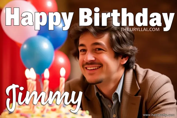 Celebra el Cumpleaños de Jimmy con Imágenes Felices y Alegría