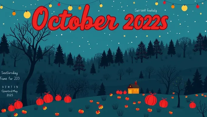 Celebraciones de Días Festivos de Octubre de 2025 programadas para la Nación