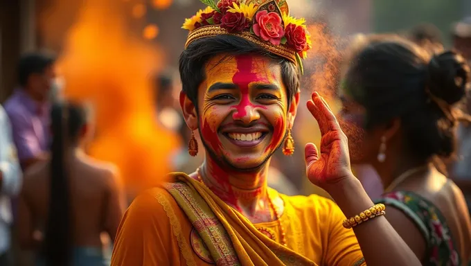 Celebraciones de Holi 2025 en todo el mundo