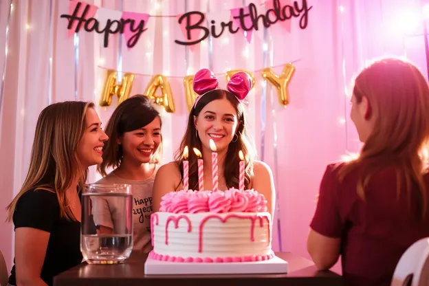 Celebración de cumpleaños de Heather con imágenes felices y divertidas