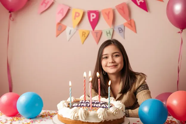 Celebración de cumpleaños: Imagen de cumpleaños para mí