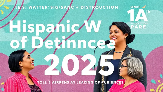 Celebración de mujeres hispanas destacadas en 2025