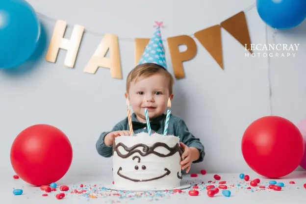 Celebración del Cumpleaños del Hijo del Hijo con Imágenes Felices