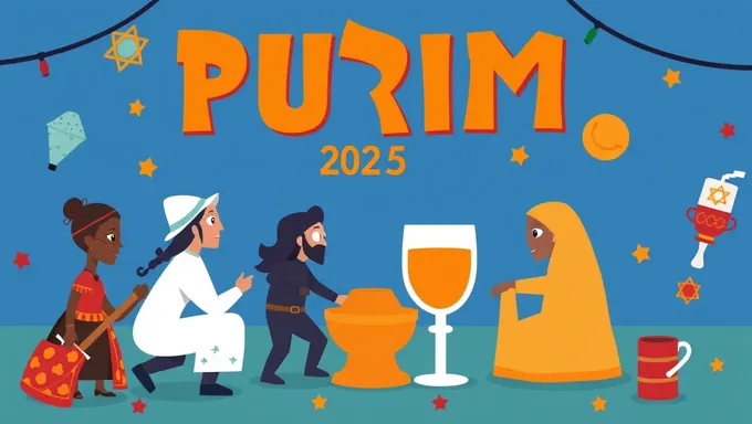 Celebración del Día de Purim 2025 en el calendario judío