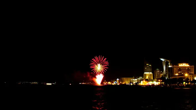 Celebración mágica de fuegos artificiales de New Bedford 2025