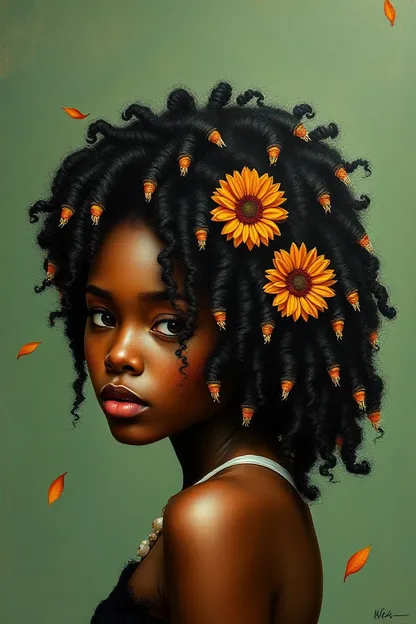 Celebrando el Arte de la Niña Negra y su Significado Cultural