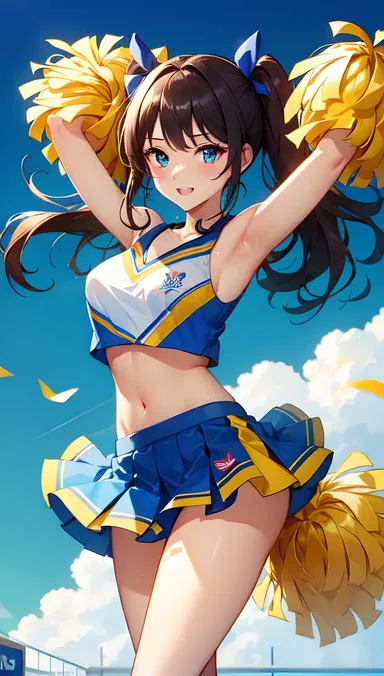 Cheerleader hentai: fantasía prohibida del fruto prohibido