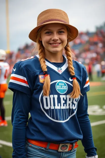 Chica Oilers Desnuda: Frenesí de la Chica Oilers Desnuda