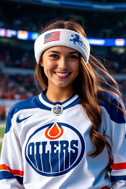 Chica Oilers desnuda: filtración de chica Oilers desnuda