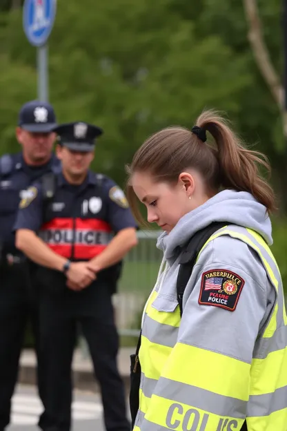 Chica de 17 años arrestada por comportamiento desordenado