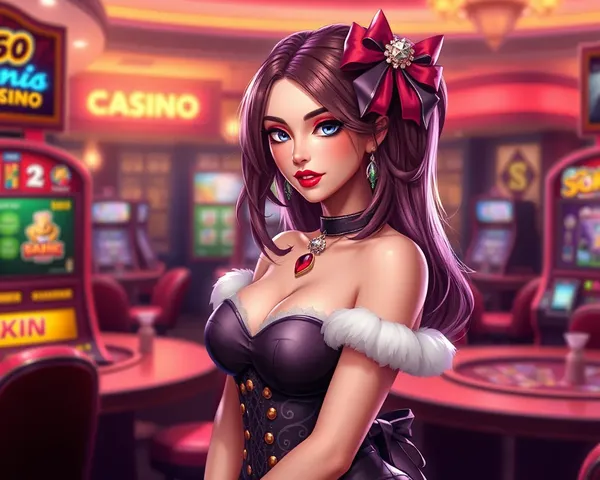 Chica hermosa del casino Descarga gratuita PNG