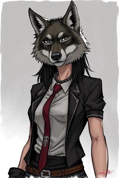 Chica loba de la mafia: Anime de la chica loba de la mafia