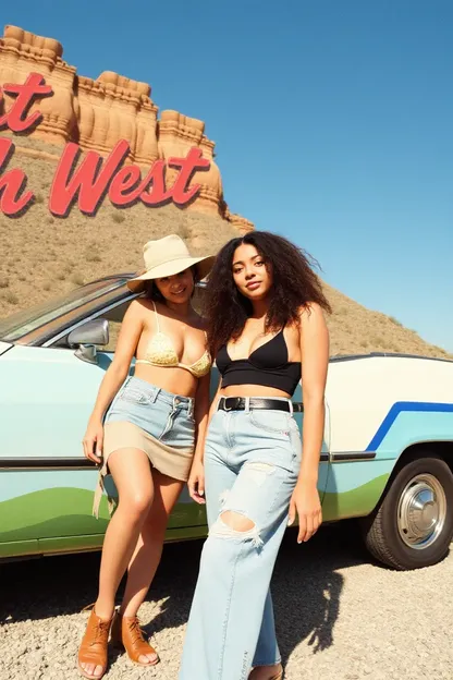 Chicas Out West Lesbiana: Lesbians Occidentales en Foco