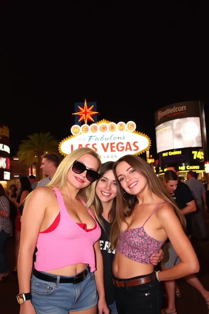 Chicas de Vegas: Una Noche que Recordar en el Strip