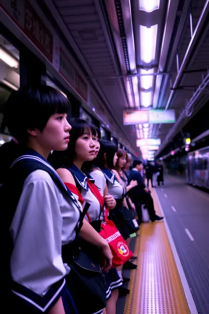 Chicas del Tren de Tokio: Chicas del Tren de Tokio