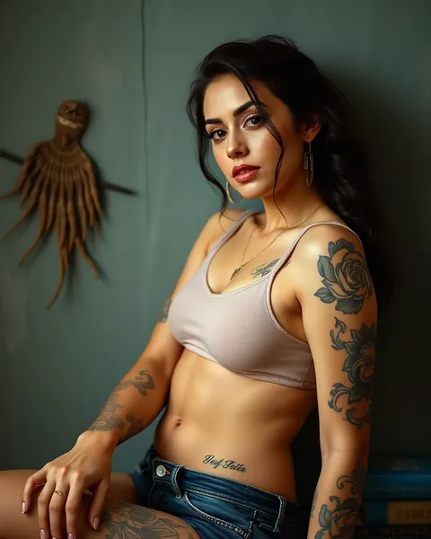 Chicas desnudas con tatuajes: Belleza sensual desatada