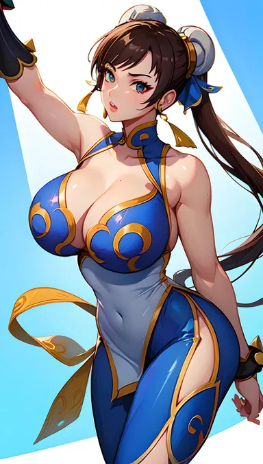 Chun Li acepta los desafíos de Fortnite R34