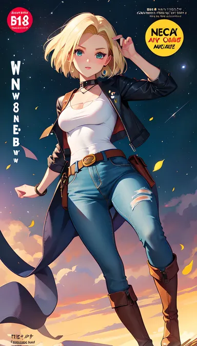 Colección de Cómic Hentai de Android 18 en Línea