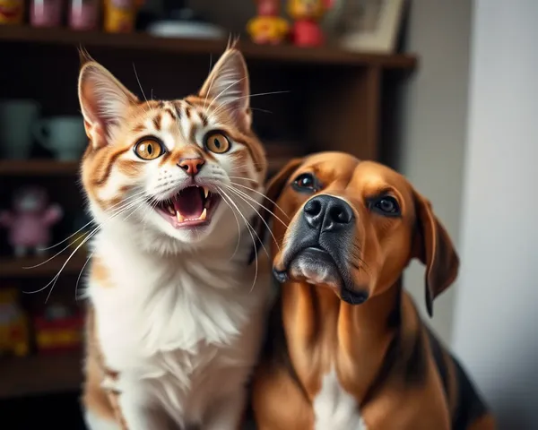 Colección de Imágenes Divertidas de Perros y Gatos